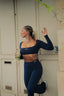 THAT GIRL FLARE PANTS MIDNIGHT BLUE