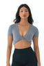 CONFIDENT CROP TOP GREY