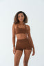 JUICY BACKLESS BRA BROWN