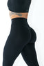 BUTTERY RIBBED LEGGING BLACK