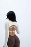 SASSY BACKLESS TOP IVORY