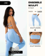OFFRE ENSEMBLE SCULPT LEGGING + BANDEAU (ICY BLUE)