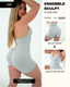 OFFRE ENSEMBLE SCULPT SHORT + HALTER TOP (GLACIER GRAY)