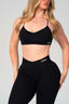 FLAWLESS SCRUNCH BRA BLACK