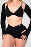 FLAWLESS SHRUG BLACK