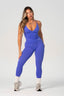 FLAWLESS CROSSED LEGGING VIBRANT BLUE