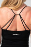 FLAWLESS TRIANGLE TOP BLACK