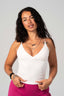 FLAWLESS TRIANGLE TOP WHITE