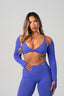 FLAWLESS TWISTED BRA VIBRANT BLUE