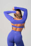 FLAWLESS SHRUG VIBRANT BLUE
