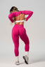 FLAWLESS CROSSED LEGGING PINK HIBISCUS