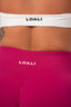 FLAWLESS CROSSED LEGGING PINK HIBISCUS