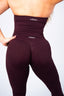 FLAWLESS LEGGING BLACK CHERRY
