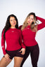CYBER COMPRESSIVE LONGSLEEVE DARK RUBY