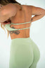 OFFRE ENSEMBLE SCULPT LEGGING + BANDEAU (ALOE GREEN)