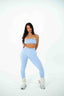 OFFRE ENSEMBLE SCULPT LEGGING + BANDEAU (ICY BLUE)
