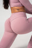 THAT GIRL FLARE PANTS BLUSH PINK