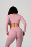 THAT GIRL FLARE PANTS BLUSH PINK
