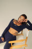 THAT GIRL LONGSLEEVE MIDNIGHT BLUE