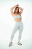 OFFRE ENSEMBLE SCULPT LEGGING + BANDEAU (GLACIER GRAY)