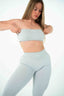 OFFRE ENSEMBLE SCULPT LEGGING + BANDEAU (GLACIER GRAY)