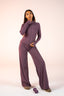 SOFT JACKET PURPLE ASH
