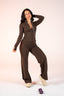 SOFT JACKET BLACK COFFEE
