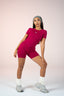 FLAWLESS ROMPER SHORT SLEEVE BLOODY MARY